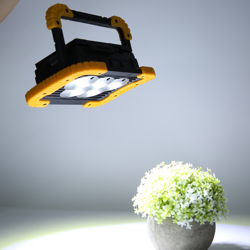 Mini Solar Light Multi Functional COB Working Lamp Portable Camping