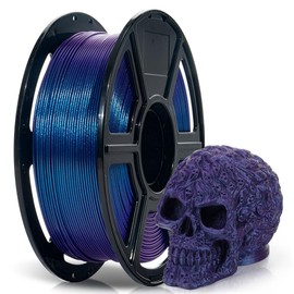 FLASHFORGE Chameleon HS PETG 3D Printer Filament Nebula Purple, Color Changing Material, Changes Color with Light and Angles Delivering Stunning Visuals, High Flow Speedy PETG Strong and Long-Lasting
