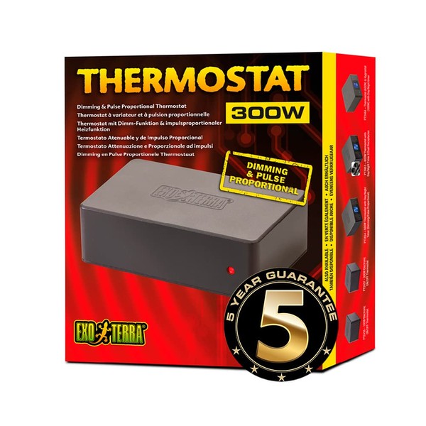 Exo Terra Dimming and Pulse Proportional Thermostat for Reptile Terrariums
