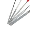 Mesee Mini Diamond Files Set, 10 Pieces Titanium-Coated Diamond Needle