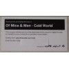 Of Mice And Men Cold World LP Silver White Split