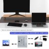 Snblzhef Switch Splitter Two-Way Switcher for8K@60Hz/4K@144Hz Video Transfer 100W USB