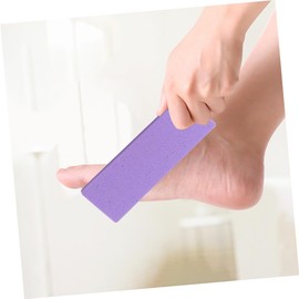 FOMIYES Foot Care Scrubber Set 4pcs Double-sided Pedicure Foot File Natural Stone for Dead Skin Removal