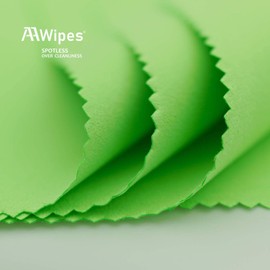 AAwipes Instruments Clean Cloths Microfiber Tricolor Set (6-Pack 12"x12" Cloths, Green, Blue & Yellow) Plush Polishing Cloths for Musical Instruments Premium Polishing & Cleaning Cloths