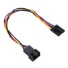 ASHATA 5PCS 5 Pin to 4 Pin Adapter 5 Pin