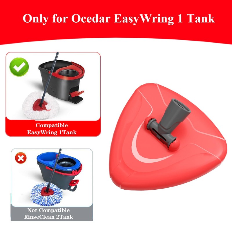 Spin Mop Base Compatible with O-Cedar Easywring 1 Tank,Spin Mop