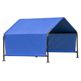 ShelterLogic ShelterLogic 4' Outdoor Pet Shade, Versatile Pet Canopy Tent for Dogs, Cats, Small Animals and Livestock, Blue