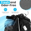 Large Mesh Laundry Bags - Heavy Duty with Handles &