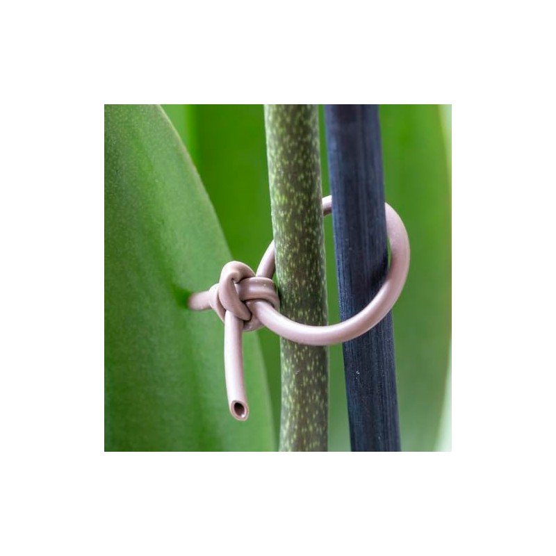 Flandria 45m Brown Flexible Hollow Plant Pipe