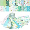 40Pcs Strip Jelly Roll Fabric Strips for Sewing,Soft Cotton Quilting