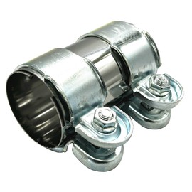 2" Stainless Steel Exhaust Clamp Pipe Joint Bolts Band Flanges Clamp