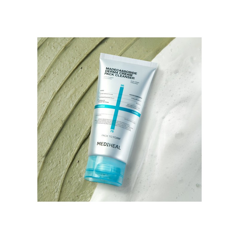 Mediheal NEW Derma Cream Firming Pack Cleanser Madecassoside Soothing Barrier