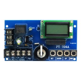 PT724A Digital Timer 365 Day 24 Hr Annual Event Timer Board Compatible with Altronix PT724A