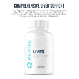 Revive Liver Salud Del Hgado 120 Vcaps Sabor Sin Sabor