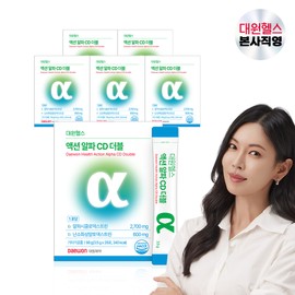 Daewon Health Action Alpha CD Double Alpha Cyclodextrin Alpha CD 28 sachets, 6 pcs. / 대원헬스 액션 알파CD 더블 알파시클로덱스트린 알파시디 28포, 6개