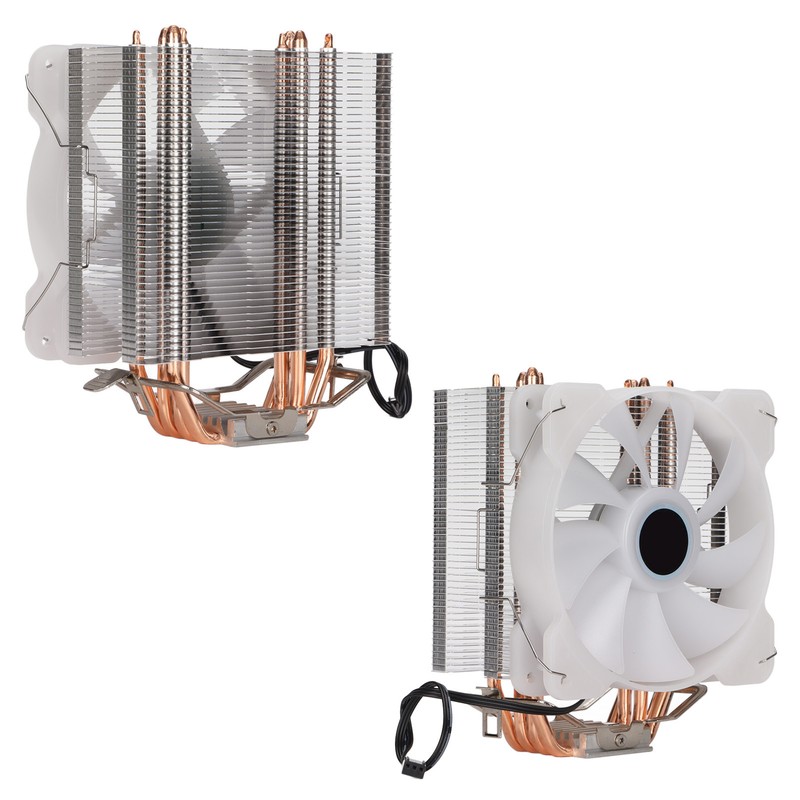 CPU Cooler RGB Fast Efficient Cooling Fan Computer Heat Dissipation