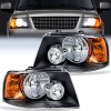 Nilight Headlight Assembly Compatible with 2003 2004 2005 2006 Ford