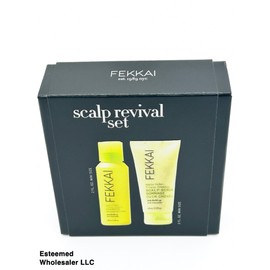 FEKKAI Scalp Revival Set Shampoo & Scalp Scrub 2oz Each