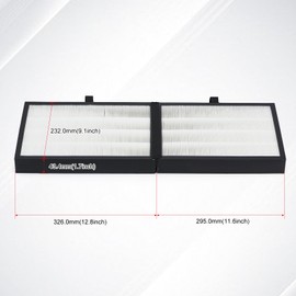 7400 Smart Filter Replacement Filter Compatible with Blueair 7400 series, for Filter Model 7400 7470i 7410i 7440i Home Air Purifiers