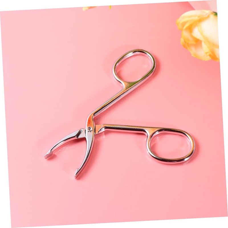IWOWHERO 2pcs Eyebrow Tweezers Slanted Tip for Removal Facial Hair