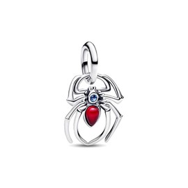 ARVALILS Spider Charm 925 Sterling Silver Charms fits Bracelets and Necklace Pendant Bead Charms Jewelry Gift for Women Family Friends