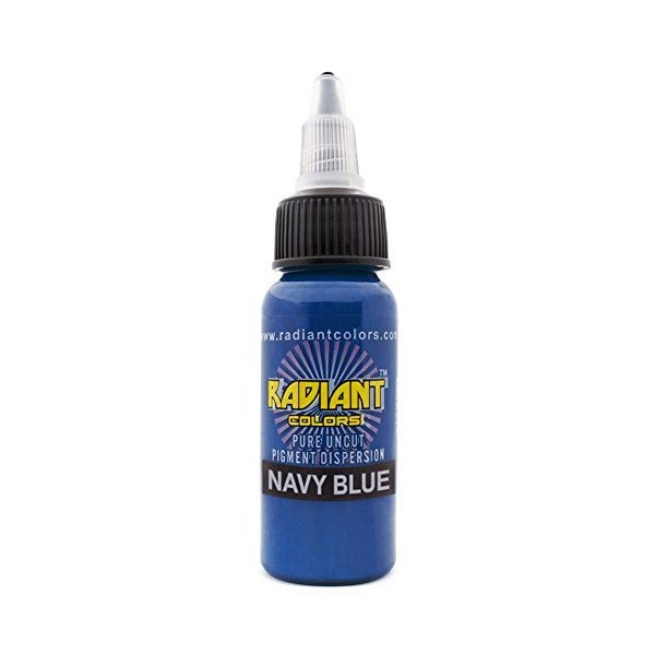 Radiant Colors - Navy Blue - Tattoo Ink 1oz Made in USA