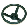 Green Plastic Steering Wheel Swing Set Accessory for Wood Backyard