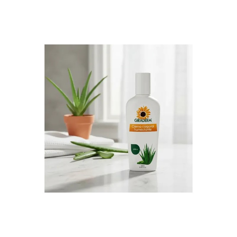 Crema Corporal Con Sábila Natural Premium 250 Ml