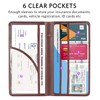 CoBak Premium Faux Leather Car Document Holder with Magnetic Closure