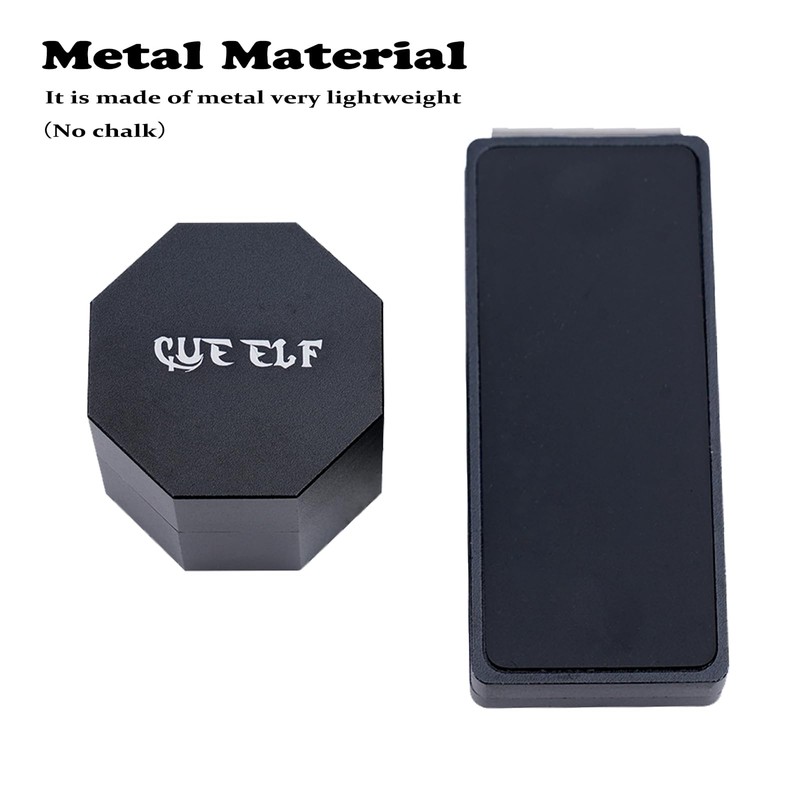 CUEELF Pool Chalk Holder Billiard Chalk Case Mini Portable Magnetic