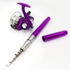 Premium Telescopic Pen Fishing Rod and Mini Reel Combo Set