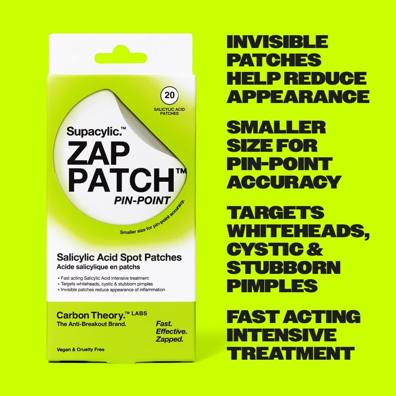 Supacylic Zap Patch - 20 x Salicylic Acid Plasters for