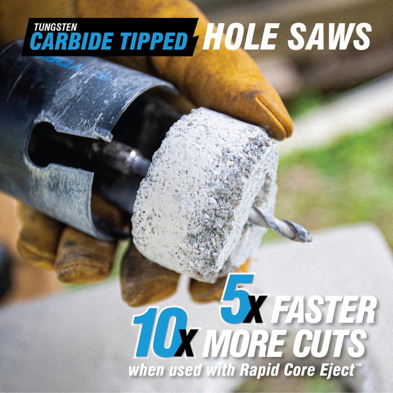Spyder 4-1/4-Inch Diameter Carbide Tipped Hole Saw, for Fiber Cement