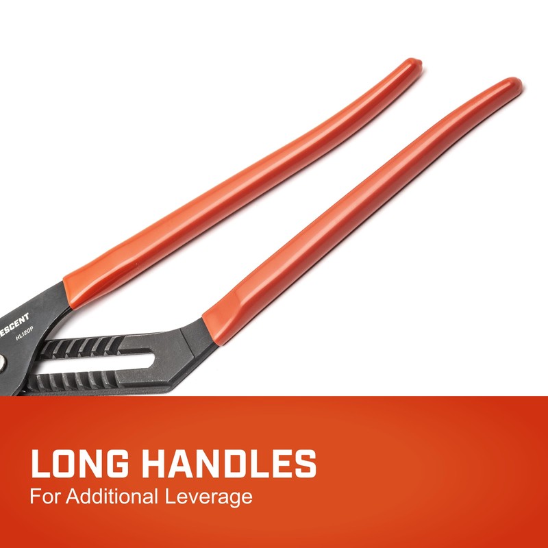 Crescent Tongue & Groove Plier - Straight Jaw 20 Inch