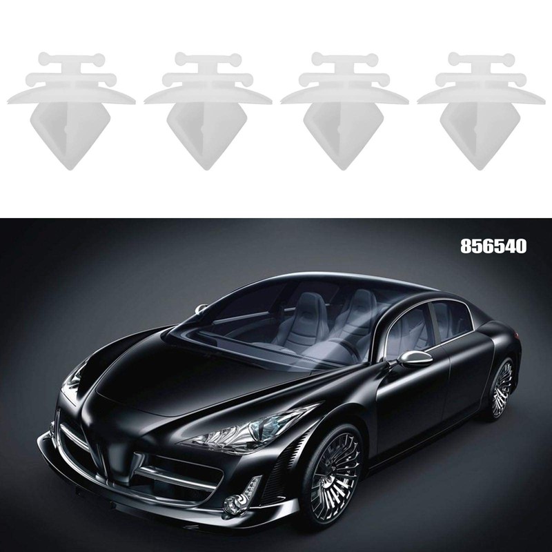 OTOTEC 50Pcs 856540 Vehicle Side Bumper Trim Clips Exterior Door