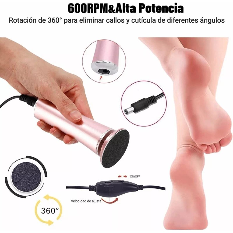 MYBEAUTY Maquina Exfoliadora De Callos Profesional De Eléctrico