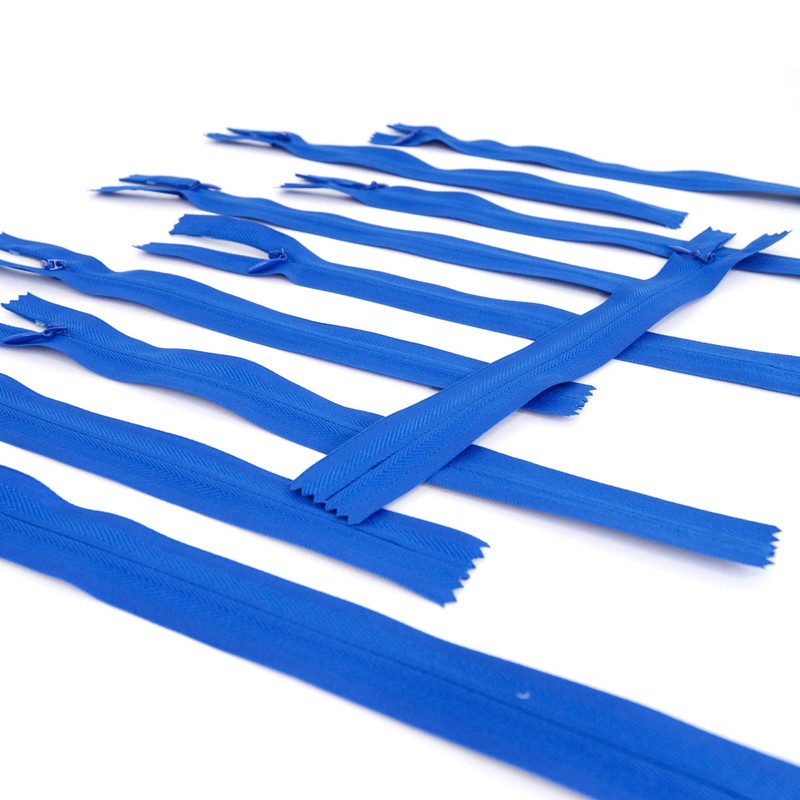 LEDUC Zip, Blue, 22cm