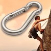 sprookber Carabiner Clips - 304 Stainless Steel Spring Snap Hook