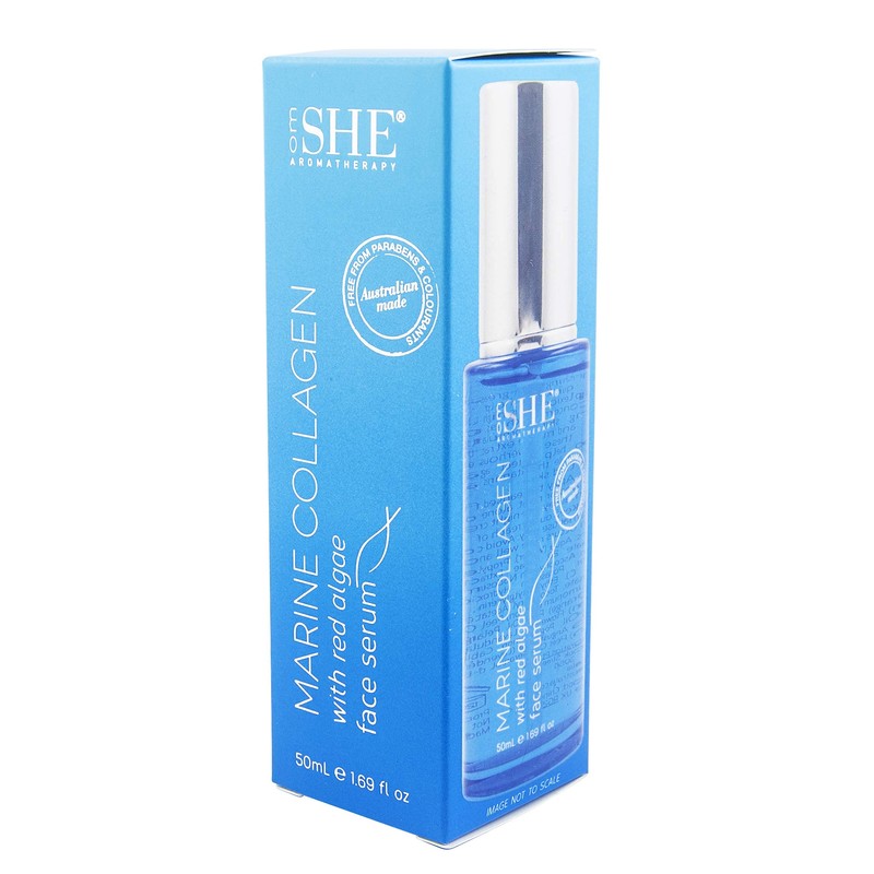 Om SHE Aromatherapy Marine Collagen with Red Algae Face Serum