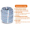 YSMN 1/2 in 100 FT Braided Rope High Force Polyester