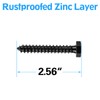 MOUNTUP Lag Bolt Kit for TV Wall Mount Comes with
