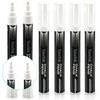 NIMNIK White Chalk Markers for Blackboards - 6mm Reversible Nib