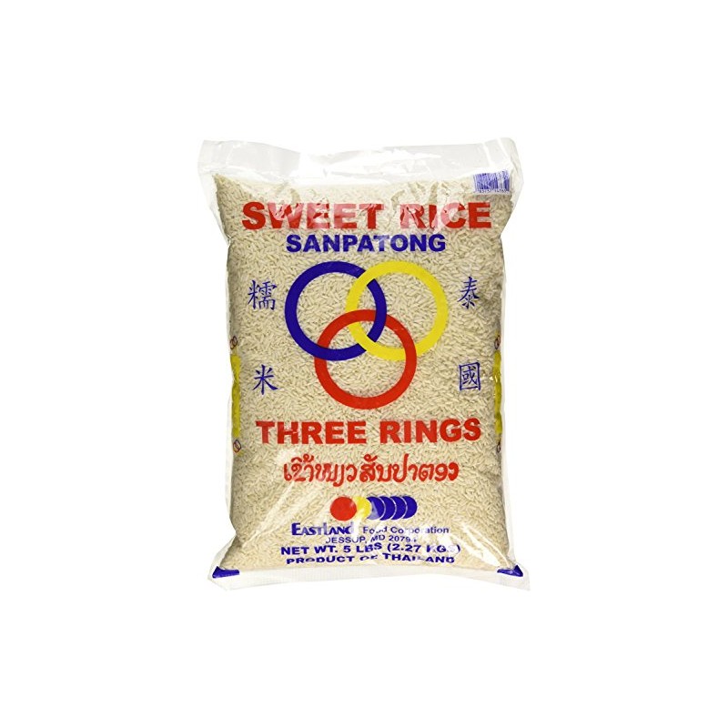 Thai Sticky Rice (Sweet Rice) 5 Lbs