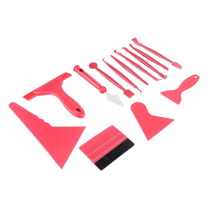 13Pcs/Set Car Wrapping Tool Truck Window Tint Squeegee Scraper