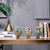 Set of 3 Owl Figurines – Hear No, See No,