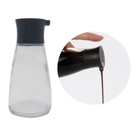 EIKS Excelity Cruet Dispenser Set for Olive Oil Vinegar Soy Sauce with Elegant Glass Bottle Kitchen Cooking Barbecue Tool