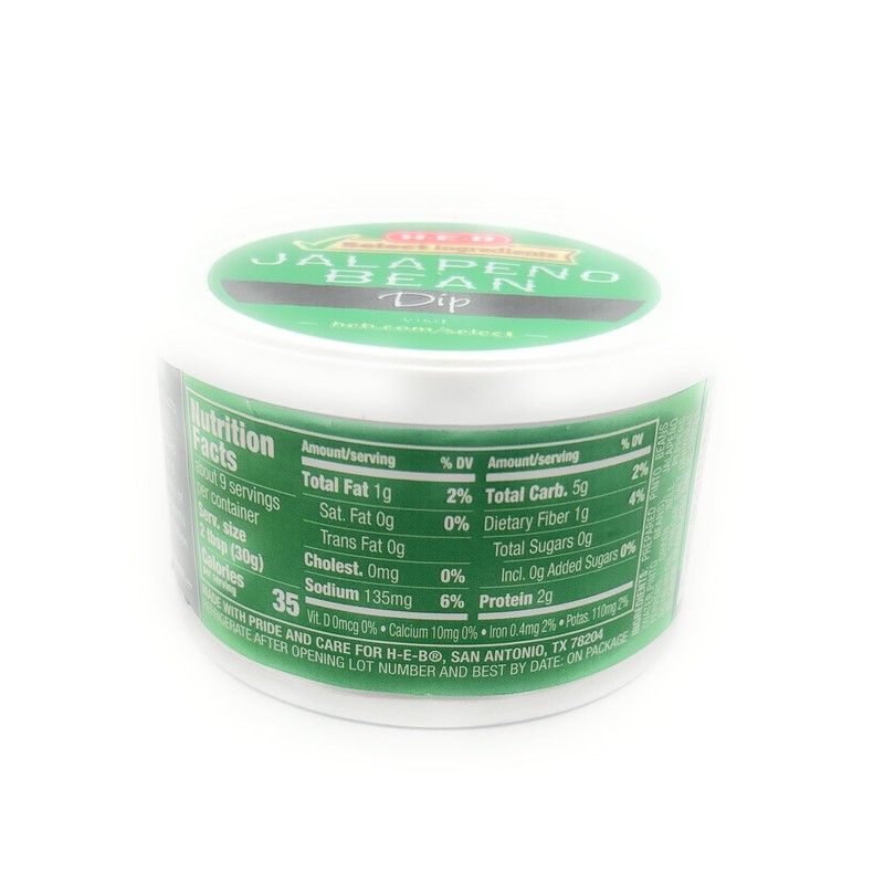 H-E-B Jalapeno Bean Dip 9oz - 1 can