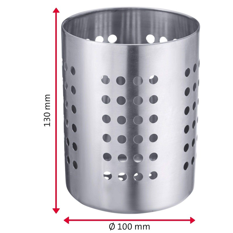 Westmark Cutlery/Utensil Holder, round, diameter: 10 cm, height: 13 cm,