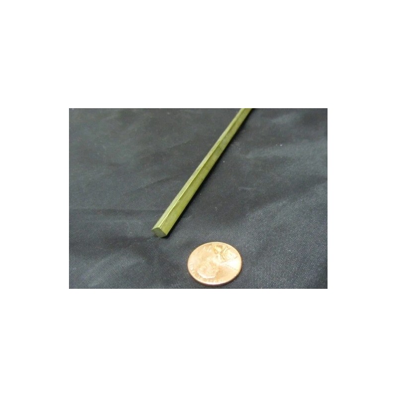 Basic 360 Brass Square Bar 3/16" Thick x 3/16" Wide