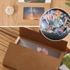 ONEBO Pack of 40 Postcard Covers, Kraft Paper Envelopes, Photo